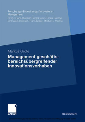 Grote | Management geschäftsbereichsübergreifender Innovationsvorhaben | E-Book | sack.de