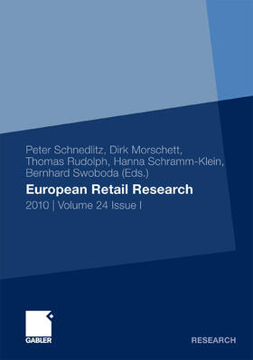 Schnedlitz / Morschett / Rudolph | European Retail Research | E-Book | sack.de