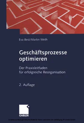 Best / Weth |  Geschäftsprozesse optimieren | eBook | Sack Fachmedien