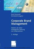 Esch / Tomczak / Kernstock |  Corporate Brand Management | eBook | Sack Fachmedien
