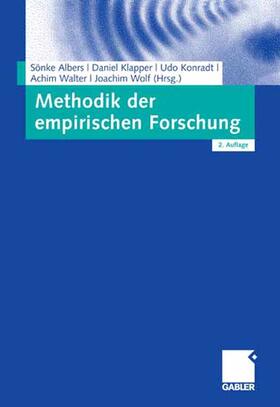 Albers / Klapper / Walter | Methodik der empirischen Forschung | E-Book | sack.de