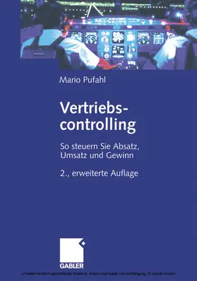 Pufahl |  Vertriebscontrolling | eBook | Sack Fachmedien