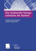 Tietmeyer / Rolfes |  Die strukturelle Ertragsschwäche der Banken | eBook | Sack Fachmedien