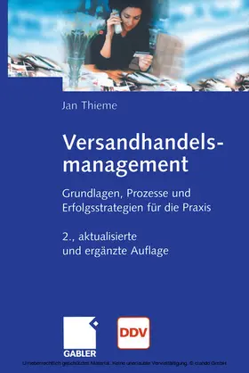 Management Consulting GmbH | Versandhandelsmanagement | E-Book | www.sack.de