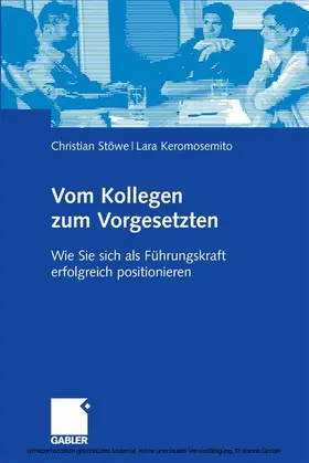 Stöwe / Keromosemito |  Vom Kollegen zum Vorgesetzten | eBook | Sack Fachmedien