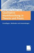 Naderer / Balzer |  Qualitative Marktforschung in Theorie und Praxis | eBook | Sack Fachmedien