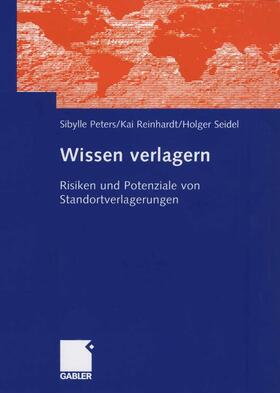 Peters / Reinhardt / Seidel | Wissen verlagern | E-Book | sack.de
