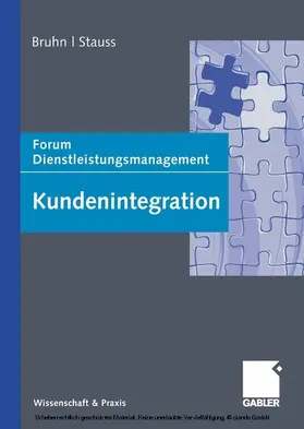 Bruhn / Stauss | Kundenintegration | E-Book | www.sack.de
