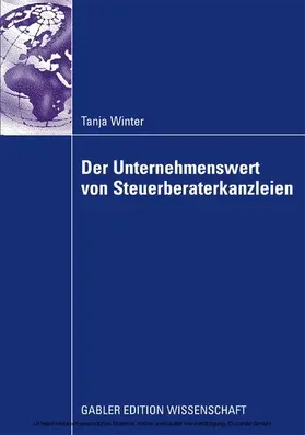 Winter | Der Unternehmenswert von Steuerberaterkanzleien | E-Book | www.sack.de