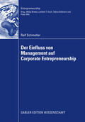 Schmelter |  Der Einfluss von Management auf Corporate Entrepreneurship | eBook | Sack Fachmedien