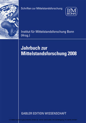 Jahrbuch zur Mittelstandsforschung 2008 | E-Book | sack.de