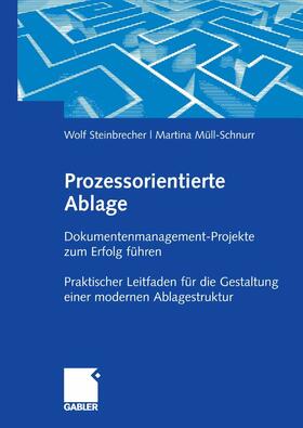 Müll-Schnurr / Steinbrecher | Prozessorientierte Ablage | E-Book | sack.de