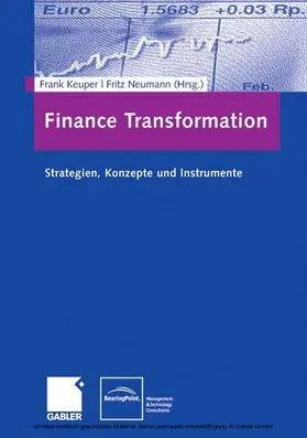 Keuper / Neumann |  Finance Transformation | eBook | Sack Fachmedien