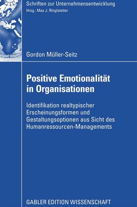 Müller-Seitz | Positive Emotionalität in Organisationen | E-Book | sack.de
