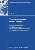 Tecklenburg |  Churn-Management im B2B-Kontext | eBook | Sack Fachmedien