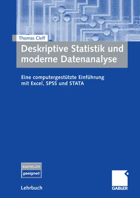 Cleff |  Deskriptive Statistik und moderne Datenanalyse | eBook | Sack Fachmedien