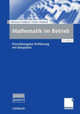 Holland | Mathematik im Betrieb | E-Book | sack.de