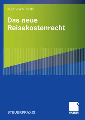 Foerster | Das neue Reisekostenrecht | E-Book | www.sack.de