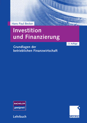 Becker | Investition und Finanzierung | E-Book | sack.de