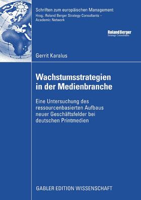 Karalus | Wachstumsstrategien in der Medienbranche | E-Book | sack.de