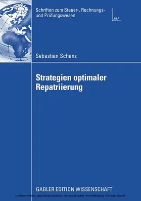 Schanz |  Strategien optimaler Repatriierung | eBook | Sack Fachmedien