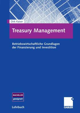 Kaiser | Treasury Management | E-Book | sack.de