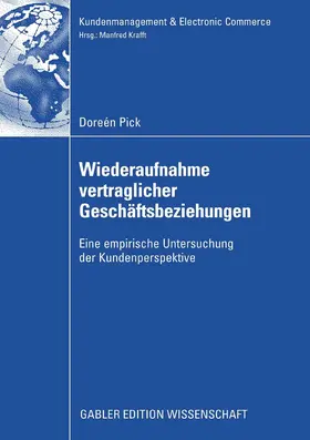 Pick |  Wiederaufnahme vertraglicher Geschäftsbeziehungen | eBook | Sack Fachmedien