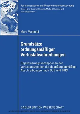 Weindel |  Grundsätze ordnungsmäßiger Verlustabschreibungen | eBook | Sack Fachmedien