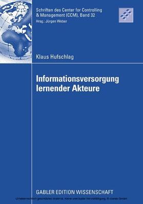 Hufschlag | Informationsversorgung lernender Akteure | E-Book | sack.de