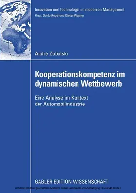 Zobolski | Kooperationskompetenz im dynamischen Wettbewerb | E-Book | sack.de