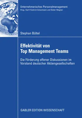 Bültel |  Effektivität von Top Management Teams | eBook | Sack Fachmedien