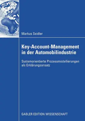 Seidler | Key-Account-Management in der Automobilindustrie | E-Book | www.sack.de