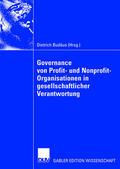 Budäus |  Governance von Profit- und Nonprofit-Organisationen in gesellschaftlicher Verantwortung | Buch |  Sack Fachmedien