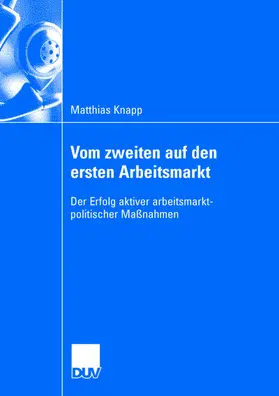 Knapp |  Vom zweiten auf den ersten Arbeitsmarkt | Buch |  Sack Fachmedien