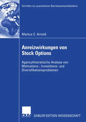 Arnold |  Anreizwirkungen von Stock Options | Buch |  Sack Fachmedien