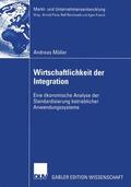 Müller |  Müller, A: Wirtschaftlichkeit der Integration | Buch |  Sack Fachmedien