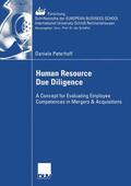 Peterhoff |  Peterhoff, D: Human Resource Due Diligence | Buch |  Sack Fachmedien