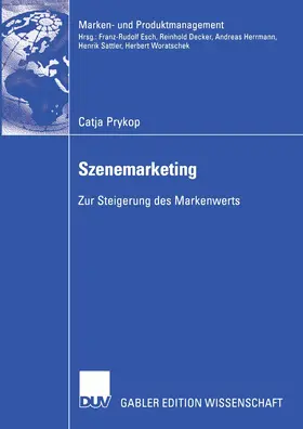 Prykop |  Szenemarketing | Buch |  Sack Fachmedien