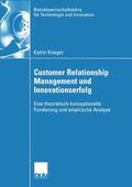 Krieger |  Krieger, K: Customer Relationship Management und Innovations | Buch |  Sack Fachmedien