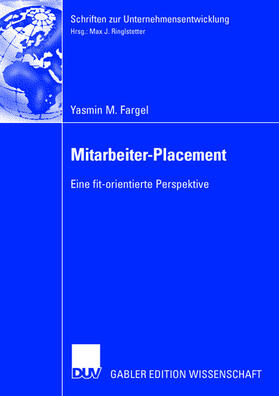 Fargel | Fargel, Y: Mitarbeiter-Placement | Buch | 978-3-8350-0156-5 | sack.de