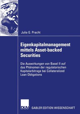 Pracht | Eigenkapitalmanagement mittels Asset-backed Securities | Buch | 978-3-8350-0177-0 | sack.de