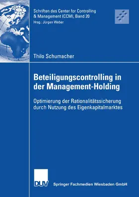 Schumacher |  Beteiligungscontrolling in der Management-Holding | Buch |  Sack Fachmedien