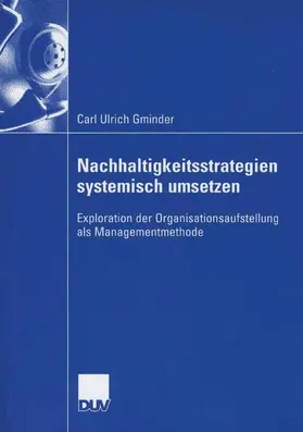 Gminder |  Nachhaltigkeitsstrategien systemisch umsetzen | Buch |  Sack Fachmedien