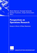 Morlock / Zimmermann / Schwindt |  Perspectives on Operations Research | Buch |  Sack Fachmedien