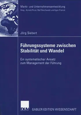 Siebert |  Führungssysteme zwischen Stabilität und Wandel | Buch |  Sack Fachmedien
