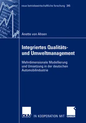 Ahsen |  Integriertes Qualitäts- und Umweltmanagement | Buch |  Sack Fachmedien