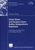 Strohm |  Strohm, C: United States and European Union Auditor Independ | Buch |  Sack Fachmedien