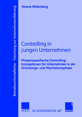 Wittenberg | Wittenberg, V: Controlling in jungen Unternehmen | Buch | 978-3-8350-0312-5 | sack.de