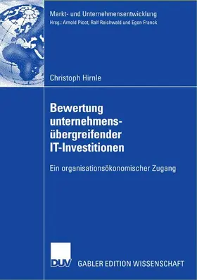 Hirnle | Bewertung unternehmensübergreifender IT-Investitionen | Buch | 978-3-8350-0352-1 | sack.de