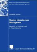 Benlian |  Benlian, A: Content Infrastructure Management | Buch |  Sack Fachmedien